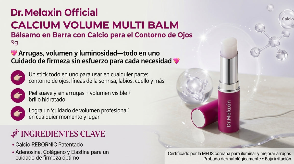 Dr.Melaxin - Bálsamo Antiedad Contorno de Ojos con Calcio y Colágeno (9g)