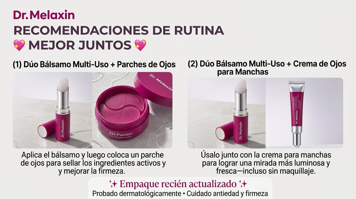 Dr.Melaxin - Bálsamo Antiedad Contorno de Ojos con Calcio y Colágeno (9g)
